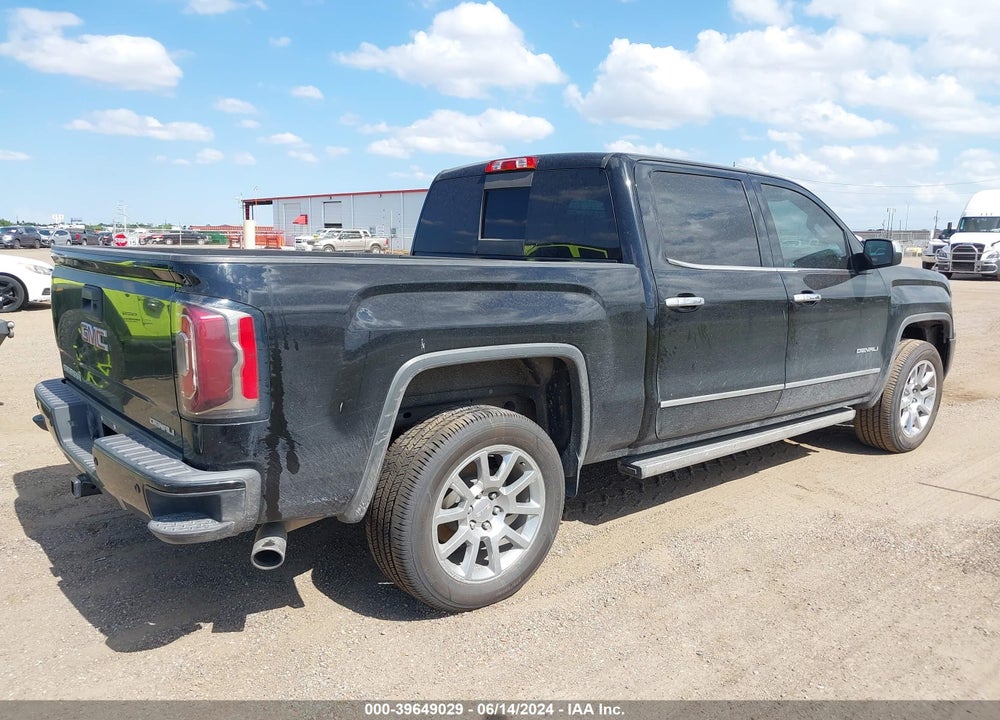 2017 GMC SIERRA 1500 DENALI VIN: 3GTU2PEJ6HG313390