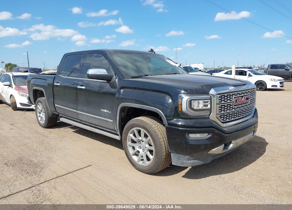 2017 GMC SIERRA 1500 DENALI VIN: 3GTU2PEJ6HG313390