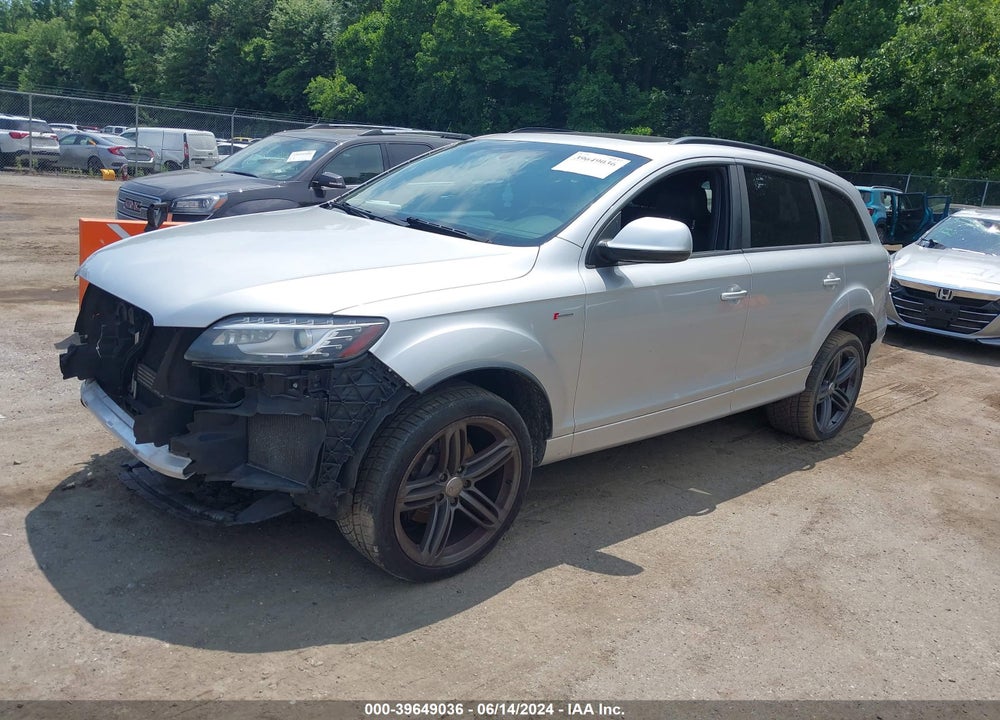 2015 AUDI Q7 3.0T S LINE PRESTIGE VIN: WA1DGAFE5FD015109