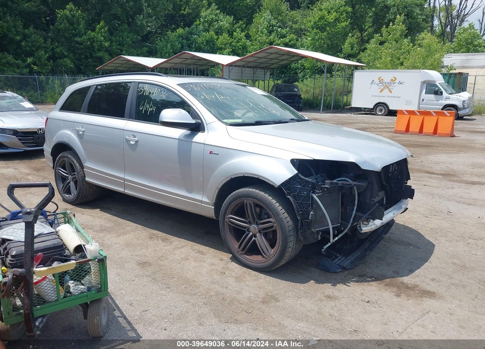 2015 AUDI Q7 3.0T S LINE PRESTIGE VIN: WA1DGAFE5FD015109