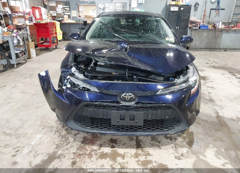 2020 TOYOTA COROLLA LE VIN: JTDEPRAEXLJ074475