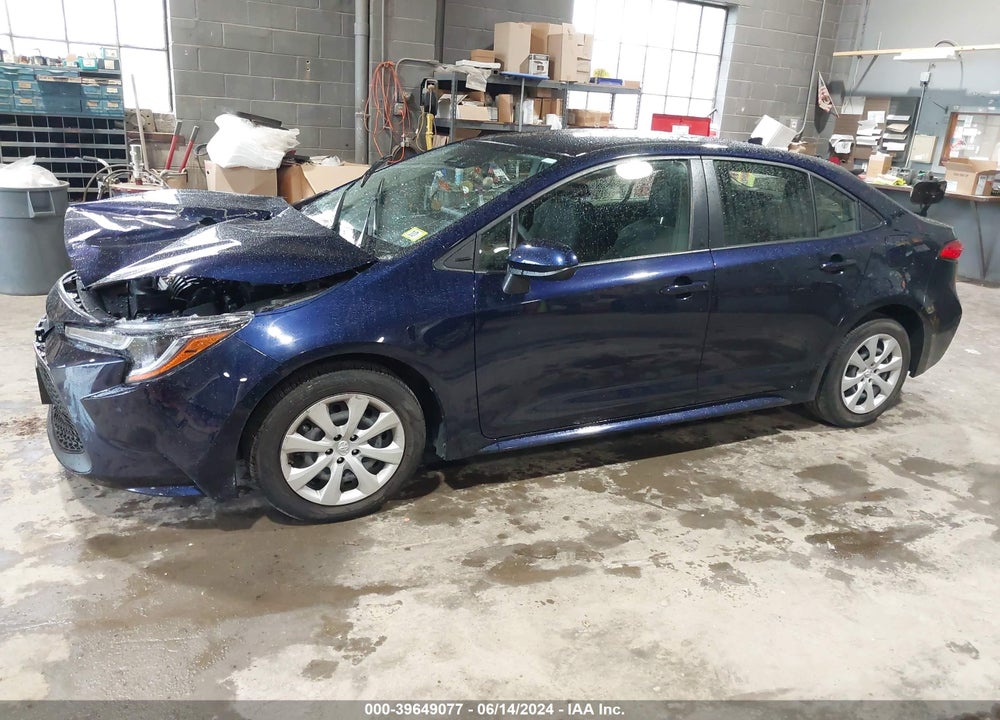 2020 TOYOTA COROLLA LE VIN: JTDEPRAEXLJ074475