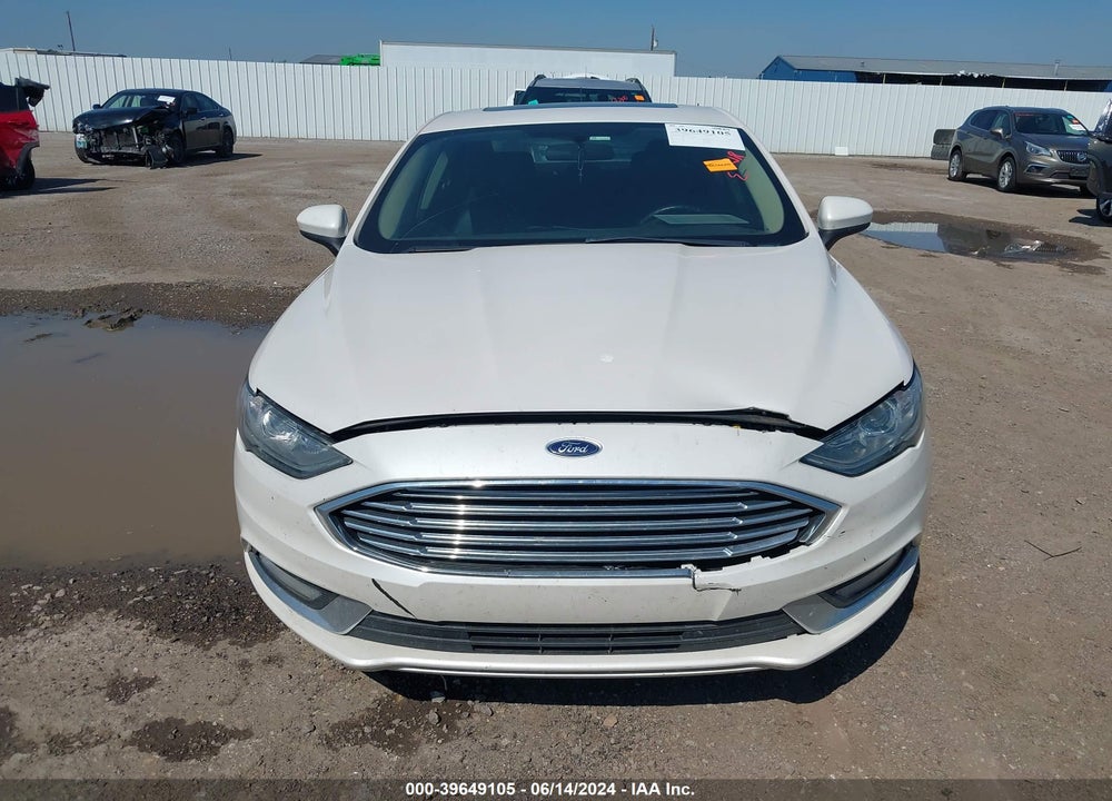 2018 FORD FUSION SE VIN: 3FA6P0H95JR180737