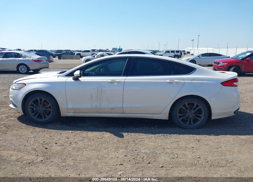 2018 FORD FUSION SE VIN: 3FA6P0H95JR180737