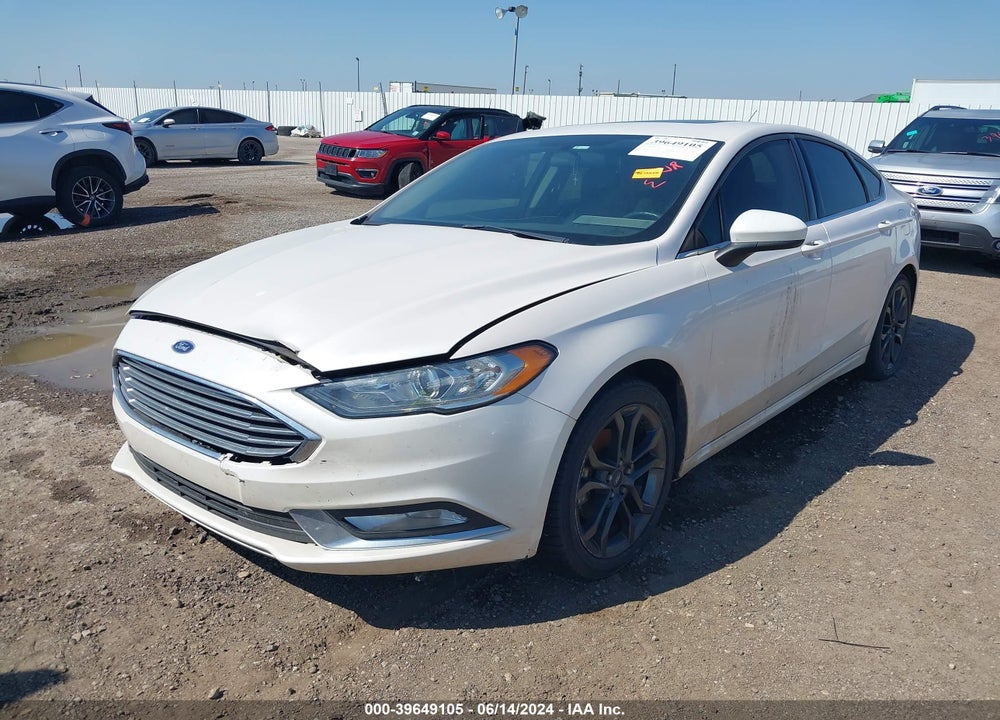 2018 FORD FUSION SE VIN: 3FA6P0H95JR180737