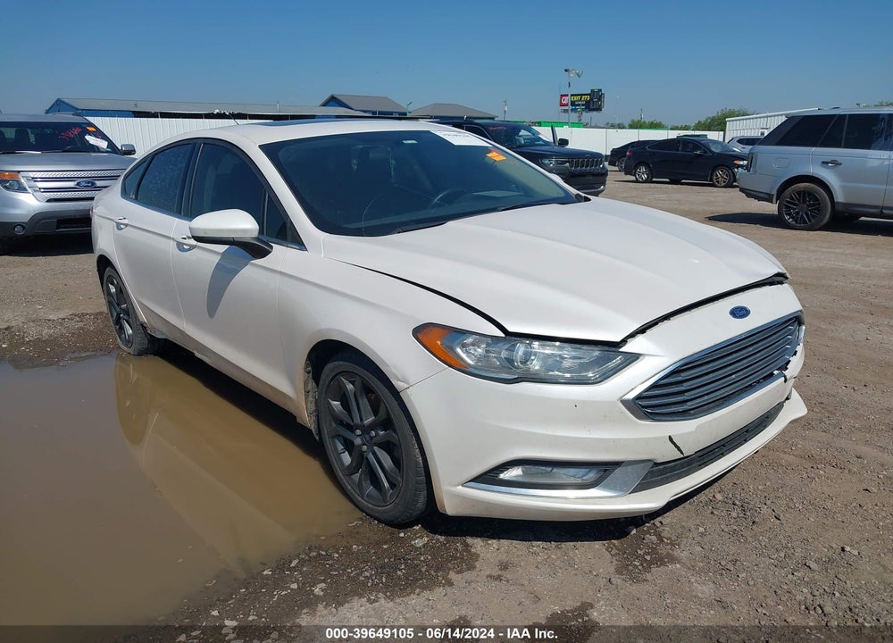2018 FORD FUSION SE VIN: 3FA6P0H95JR180737