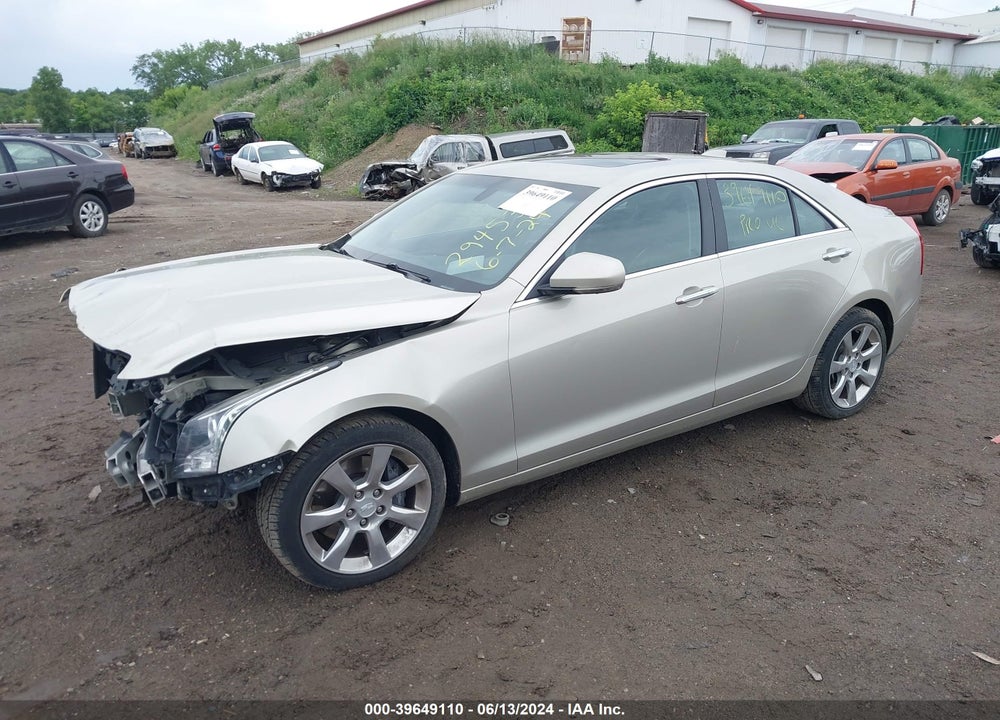 2015 CADILLAC ATS LUXURY VIN: 1G6AH5RX3F0101880