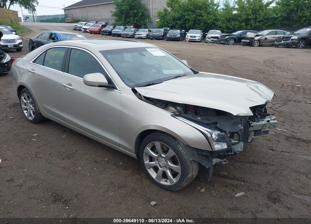 2015 CADILLAC ATS LUXURY VIN: 1G6AH5RX3F0101880