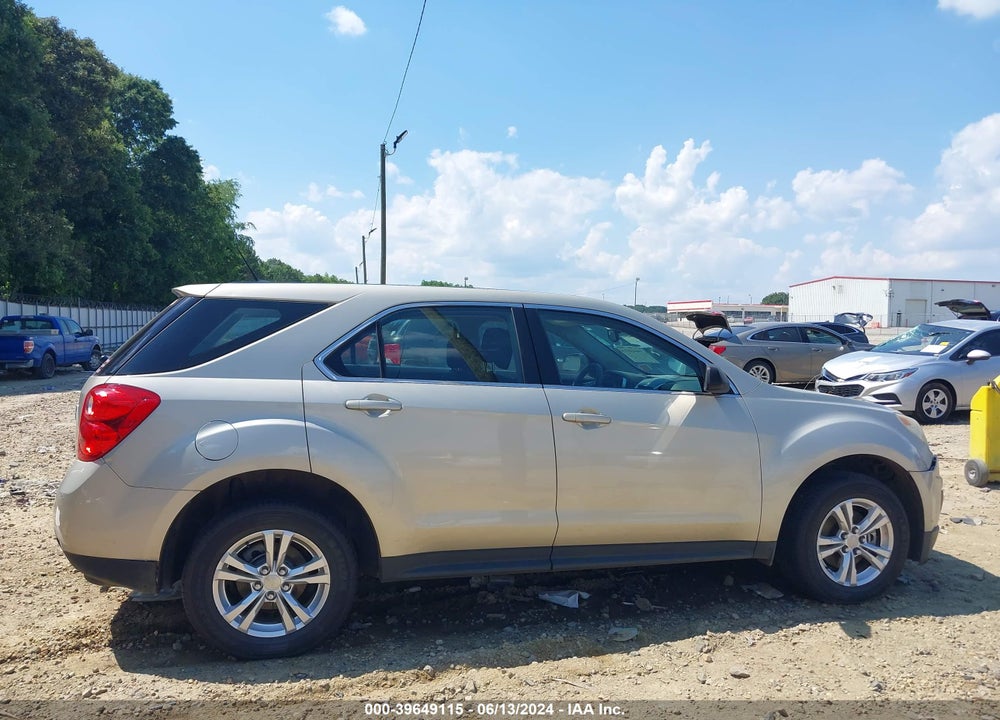 2013 CHEVROLET EQUINOX LS VIN: 2GNALBEK1D6416421