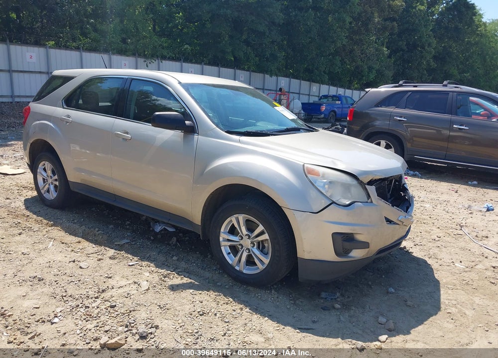 2013 CHEVROLET EQUINOX LS VIN: 2GNALBEK1D6416421