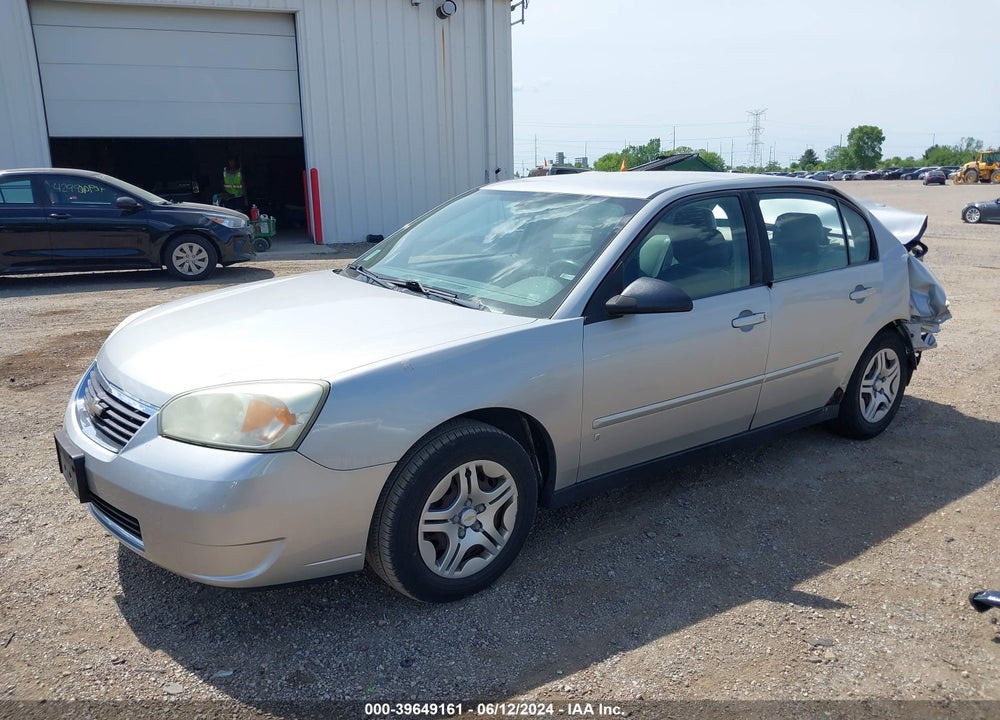 2007 CHEVROLET MALIBU LS VIN: 1G1ZS58F37F101878