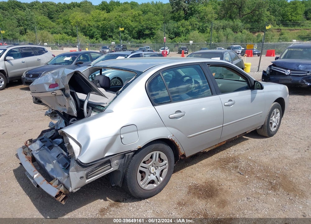 2007 CHEVROLET MALIBU LS VIN: 1G1ZS58F37F101878