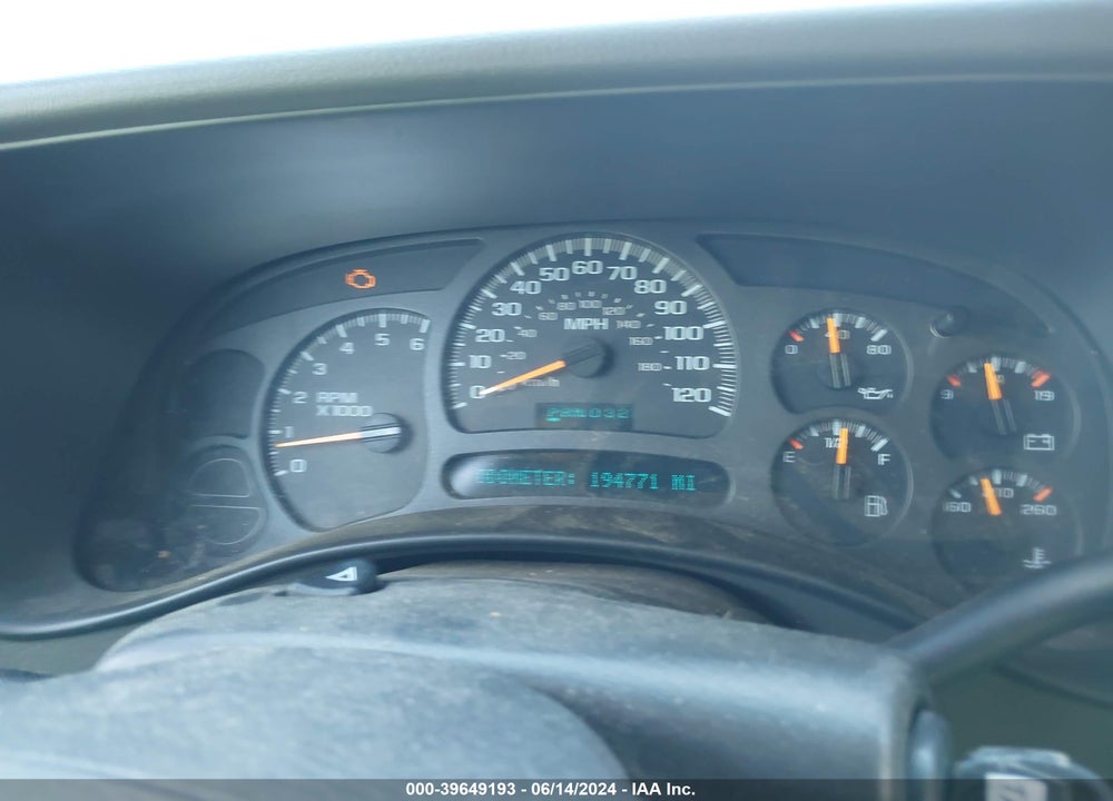 2003 CHEVROLET SILVERADO 1500 LS VIN: 1GCEK19V03E345203