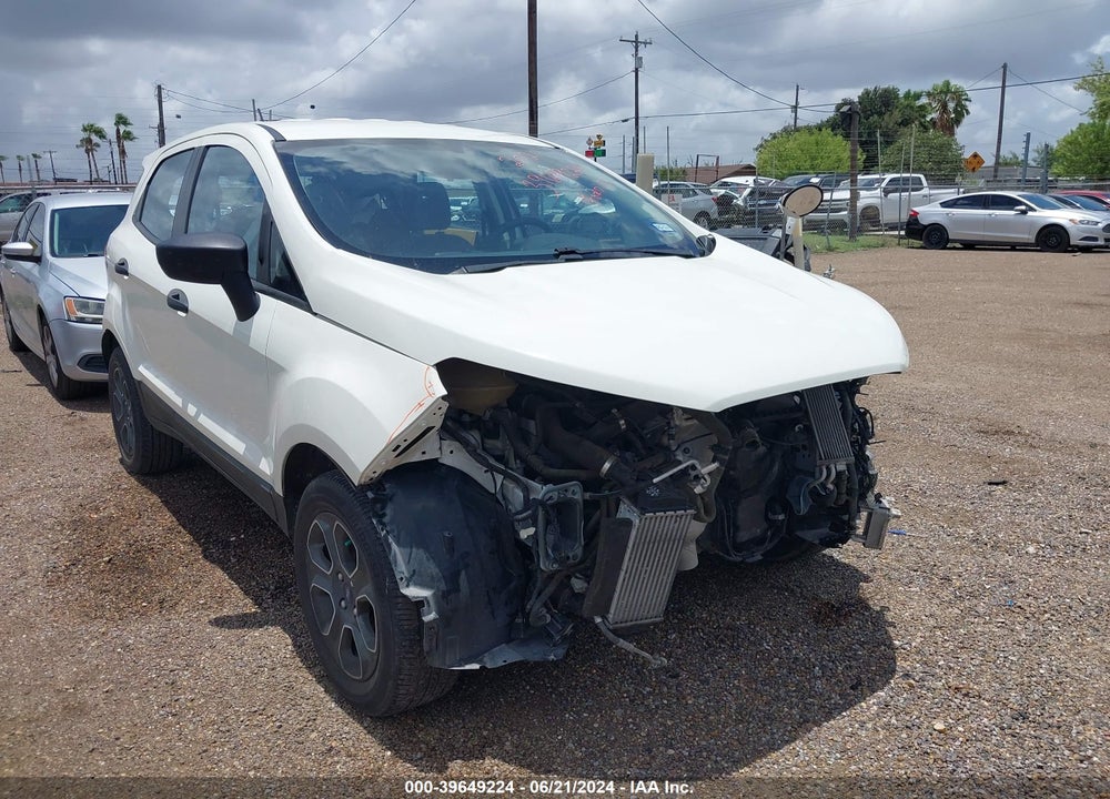 2021 FORD ECOSPORT S VIN: MAJ3S2FE9MC397689