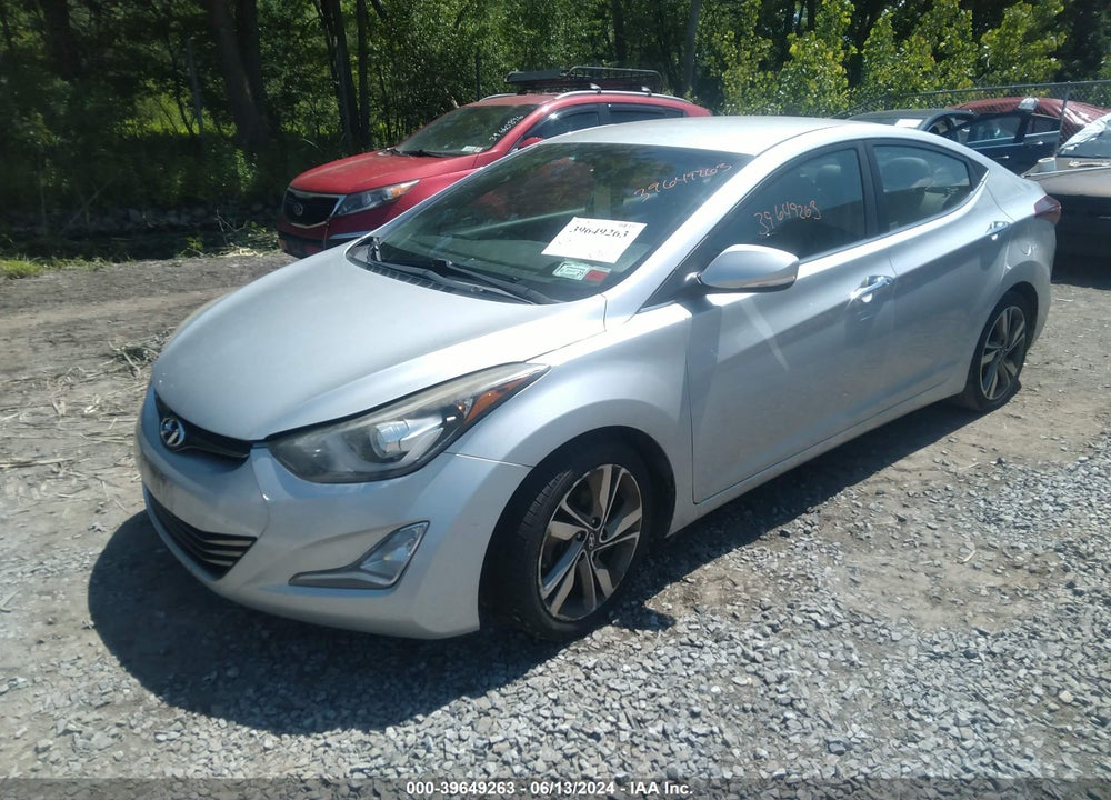 2016 HYUNDAI ELANTRA LIMITED VIN: 5NPDH4AE5GH676940