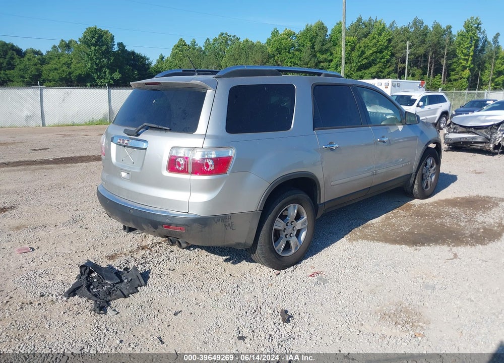 2008 GMC ACADIA SLE-1 VIN: 1GKER13748J243105