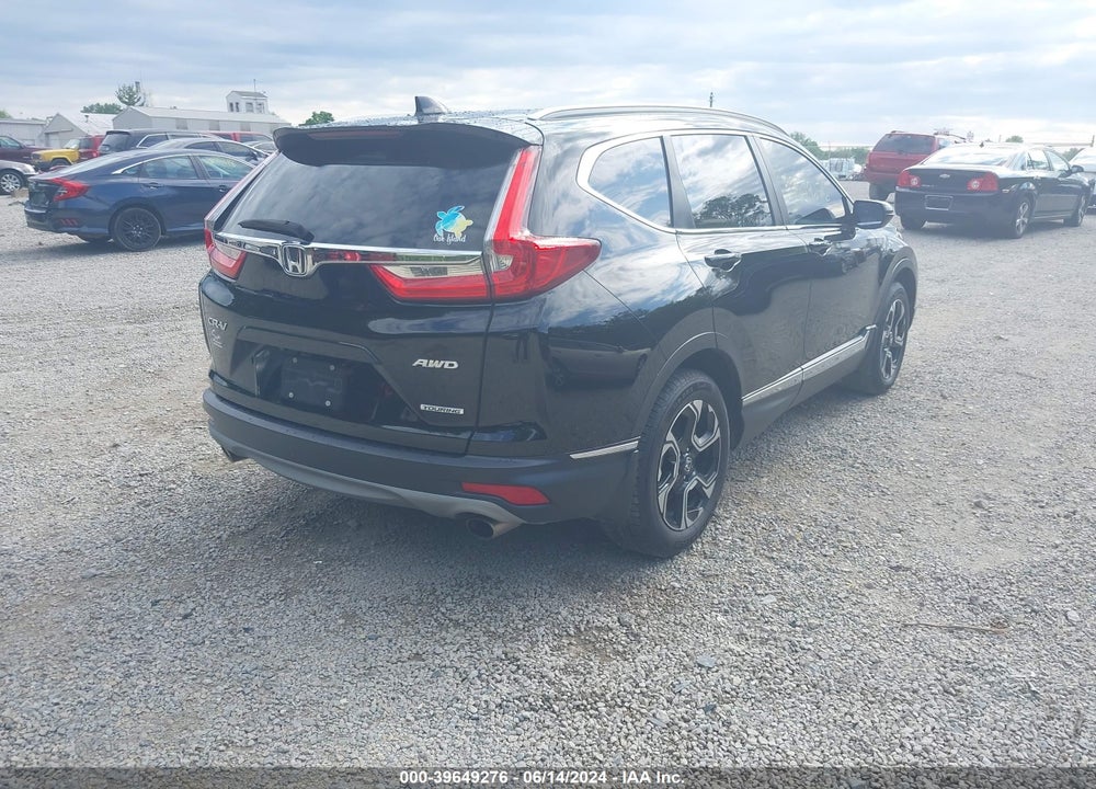 2018 HONDA CR-V TOURING VIN: 2HKRW2H9XJH150805