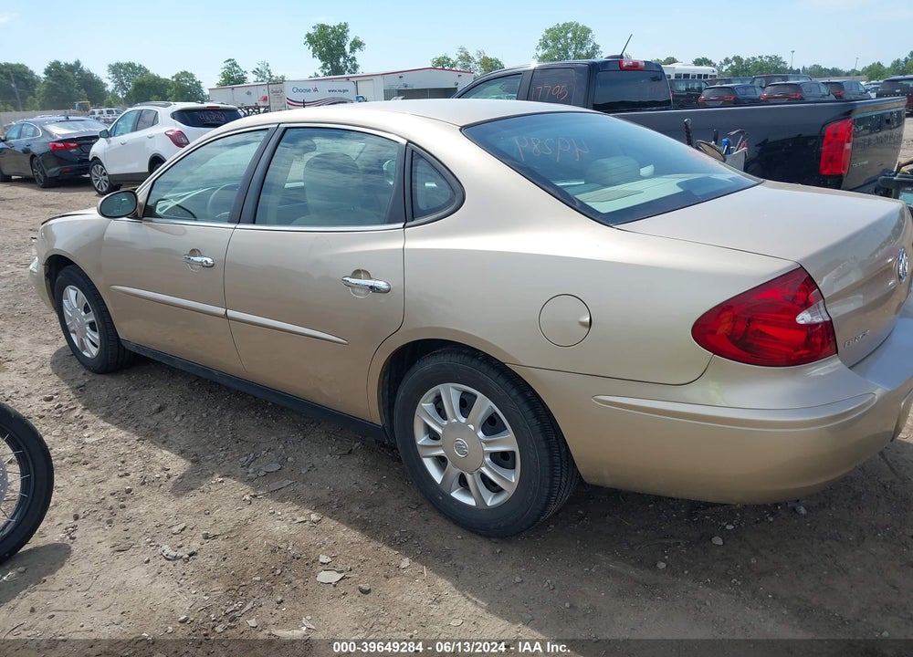 2005 BUICK LACROSSE CX VIN: 2G4WC532151234473