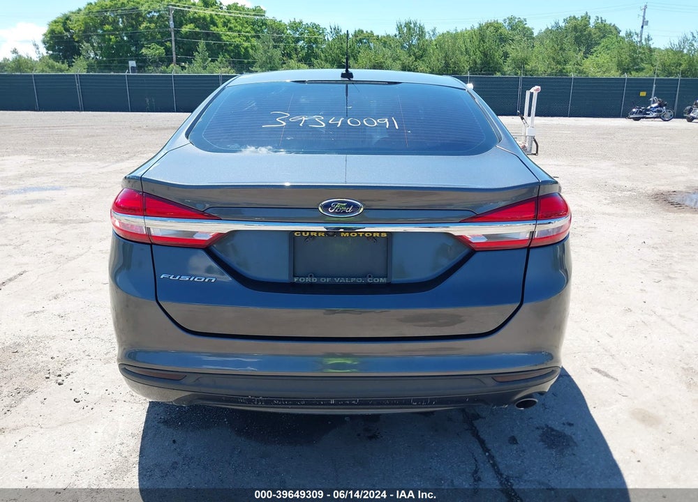 2017 FORD FUSION S VIN: 3FA6P0G77HR108531