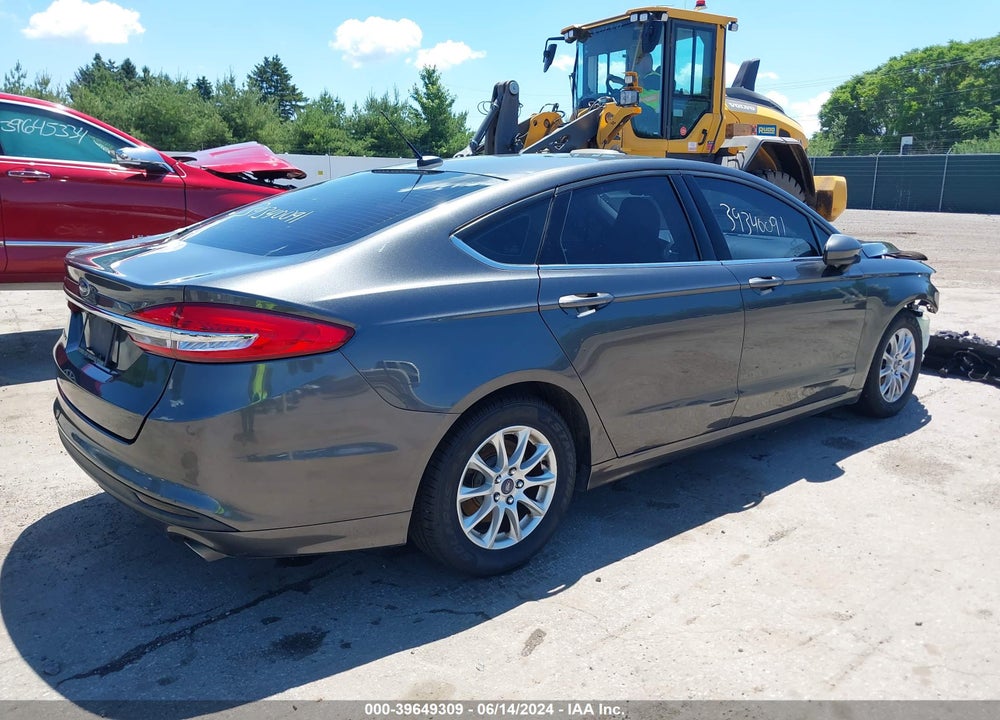 2017 FORD FUSION S VIN: 3FA6P0G77HR108531