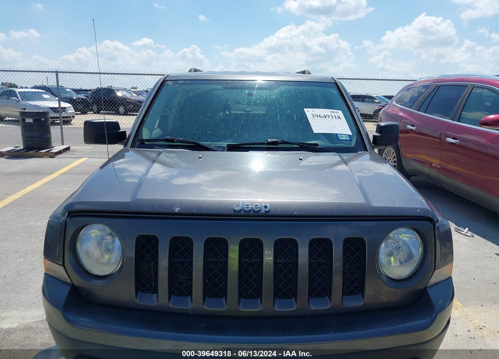 2015 JEEP PATRIOT SPORT VIN: 1C4NJPBB1FD350667