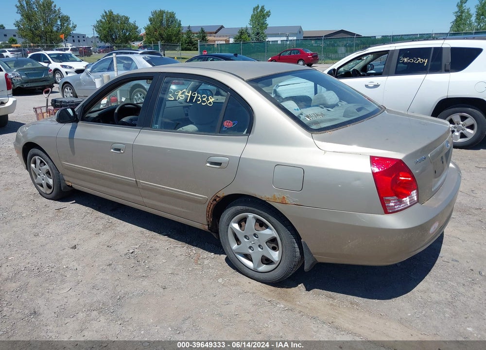 2005 HYUNDAI ELANTRA GLS/GT VIN: KMHDN46D05U125323
