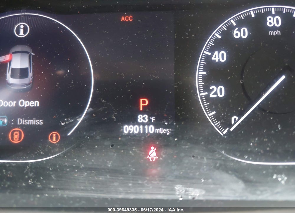 2019 HONDA ACCORD VIN: 1HGCV1F14KA067624