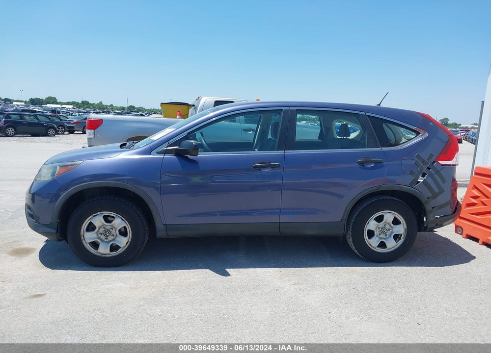 2014 HONDA CR-V LX VIN: 5J6RM4H30EL078957