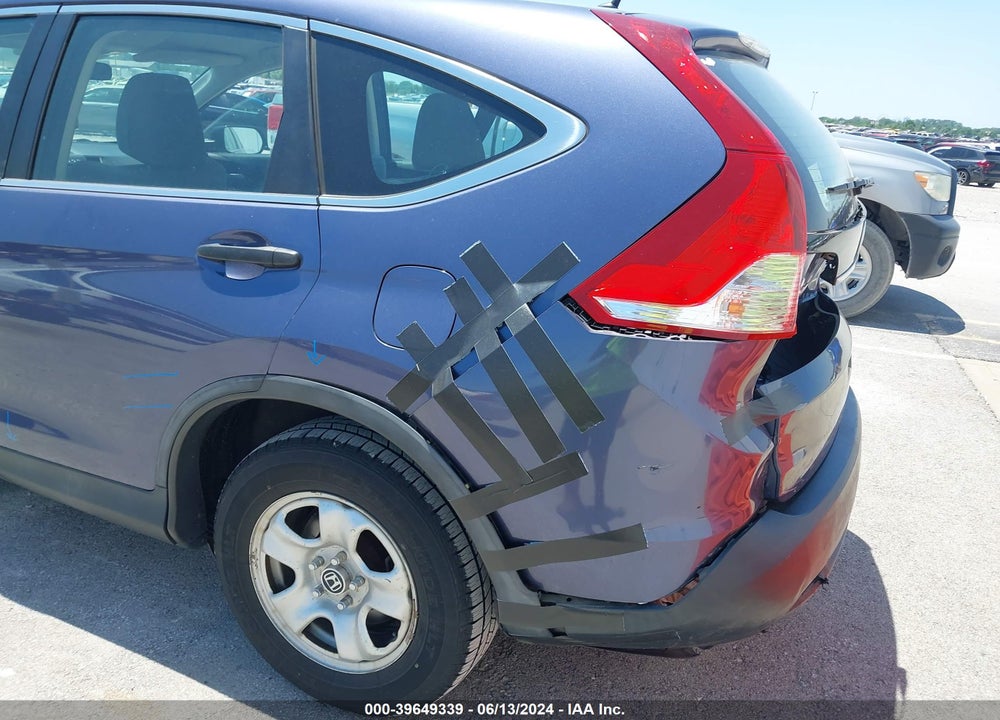 2014 HONDA CR-V LX VIN: 5J6RM4H30EL078957