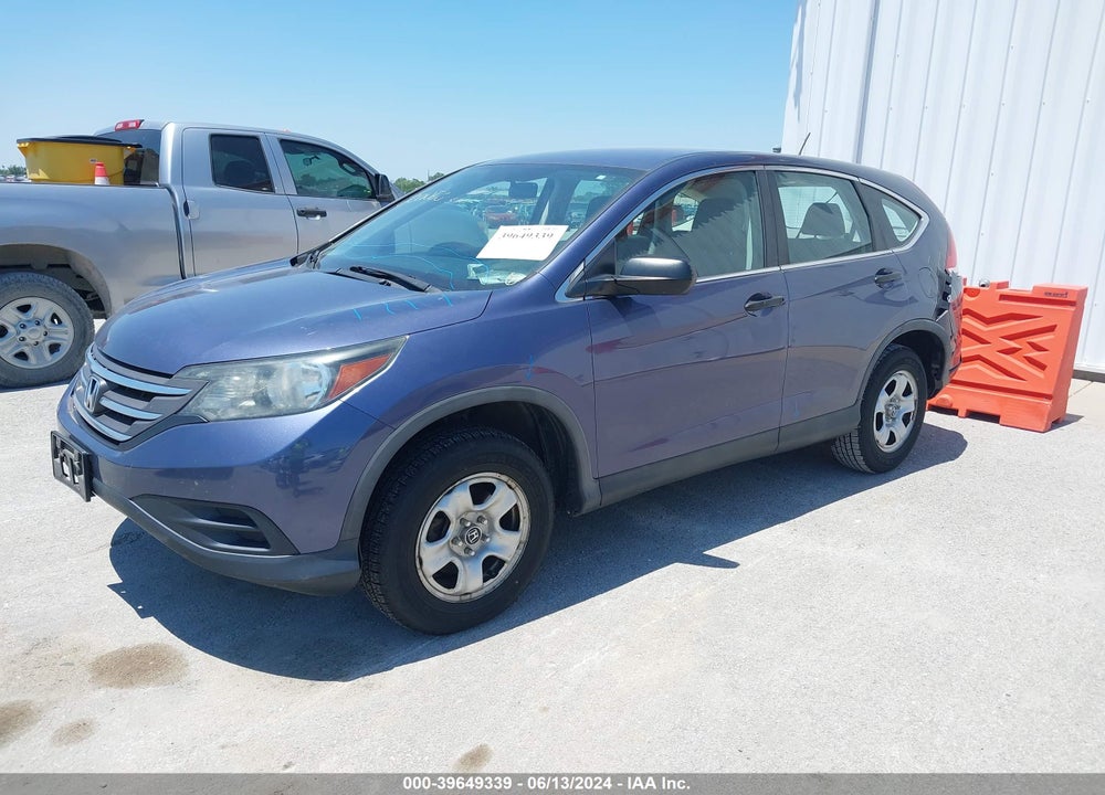 2014 HONDA CR-V LX VIN: 5J6RM4H30EL078957