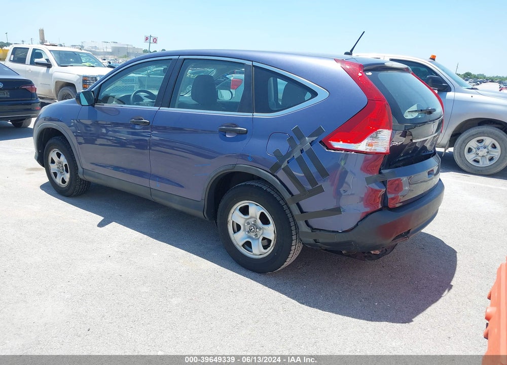 2014 HONDA CR-V LX VIN: 5J6RM4H30EL078957