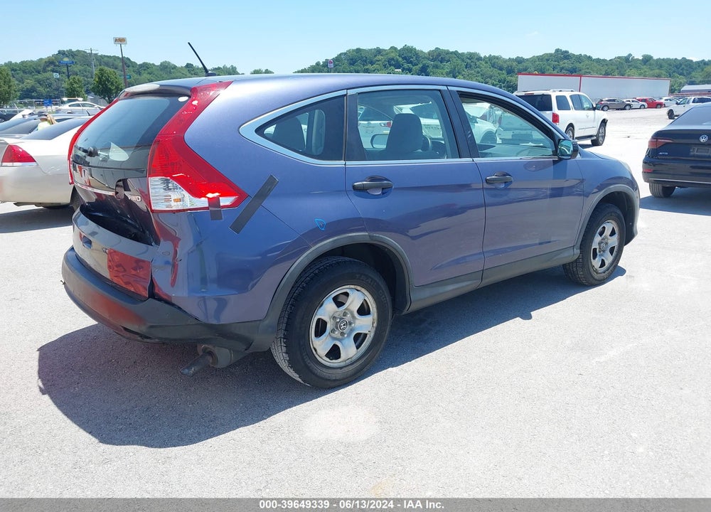 2014 HONDA CR-V LX VIN: 5J6RM4H30EL078957