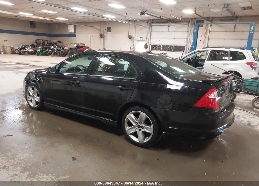 2012 FORD FUSION SPORT VIN: 3FAHP0KC9CR153878