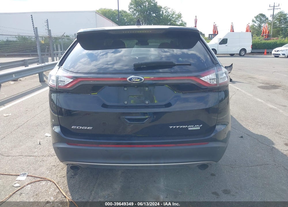 2017 FORD EDGE TITANIUM VIN: 2FMPK3K95HBB75517