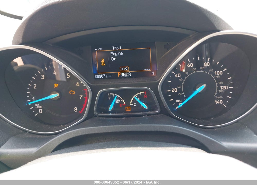 2017 FORD ESCAPE SE VIN: 1FMCU0GDXHUC64806