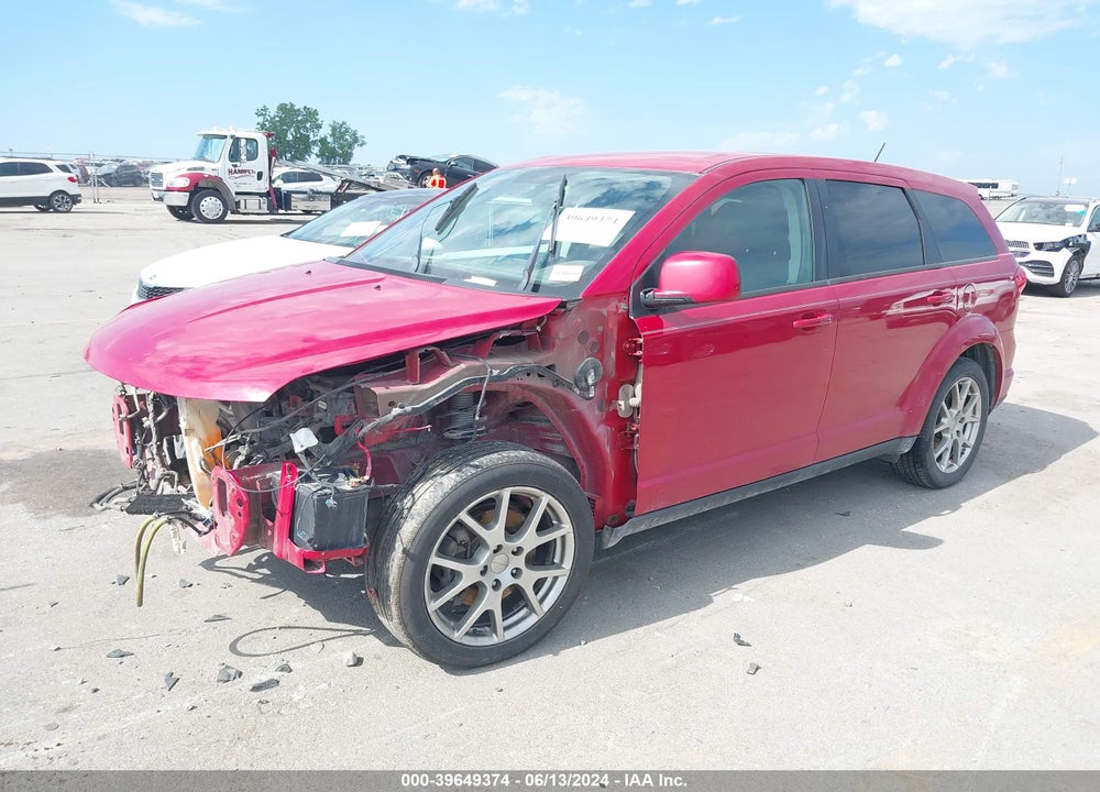 2013 DODGE JOURNEY R/T VIN: 3C4PDDEG5DT618410