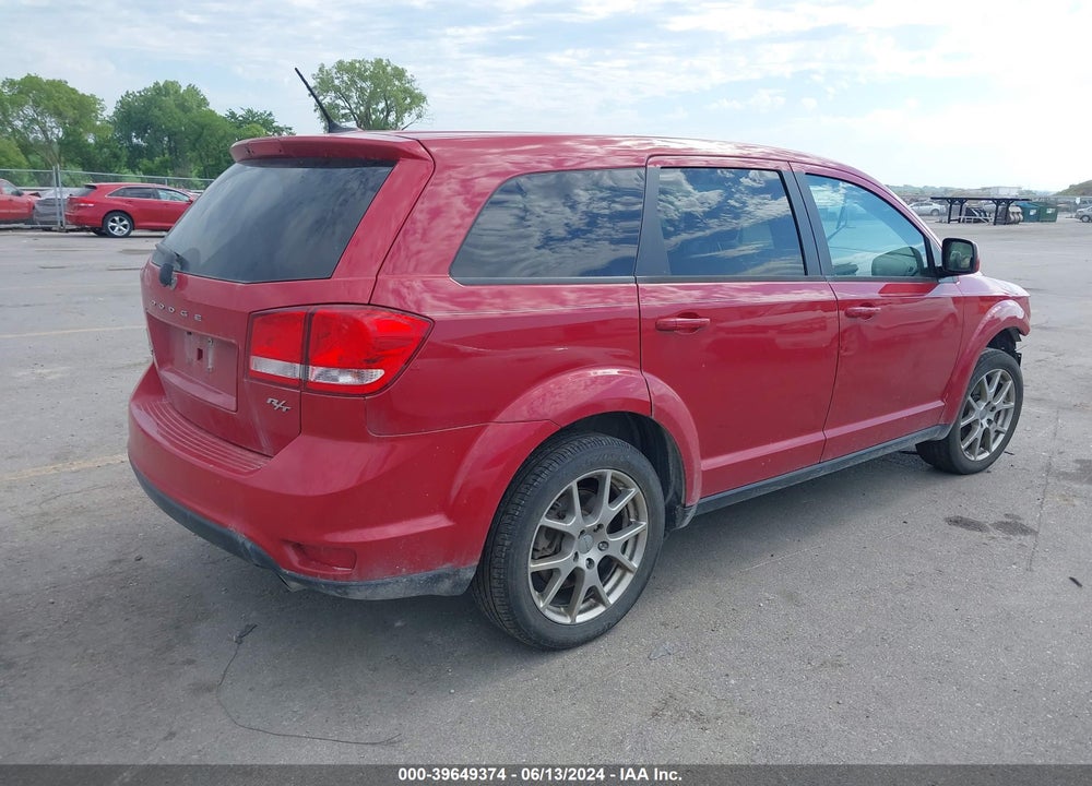2013 DODGE JOURNEY R/T VIN: 3C4PDDEG5DT618410