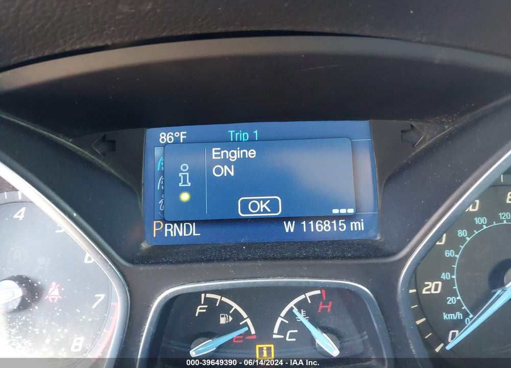2014 FORD FOCUS SE VIN: 1FADP3F23EL436523