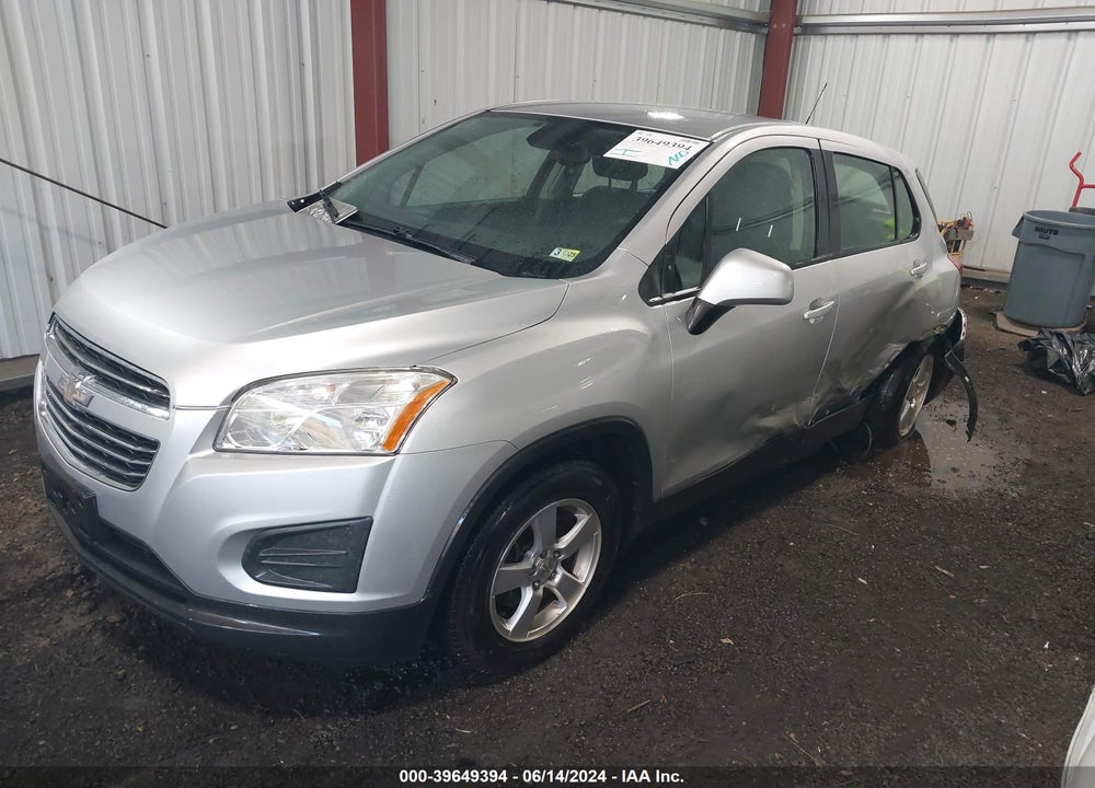 2015 CHEVROLET TRAX 1LS VIN: KL7CJPSBXFB108704