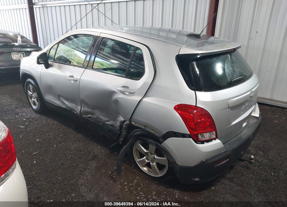 2015 CHEVROLET TRAX 1LS VIN: KL7CJPSBXFB108704