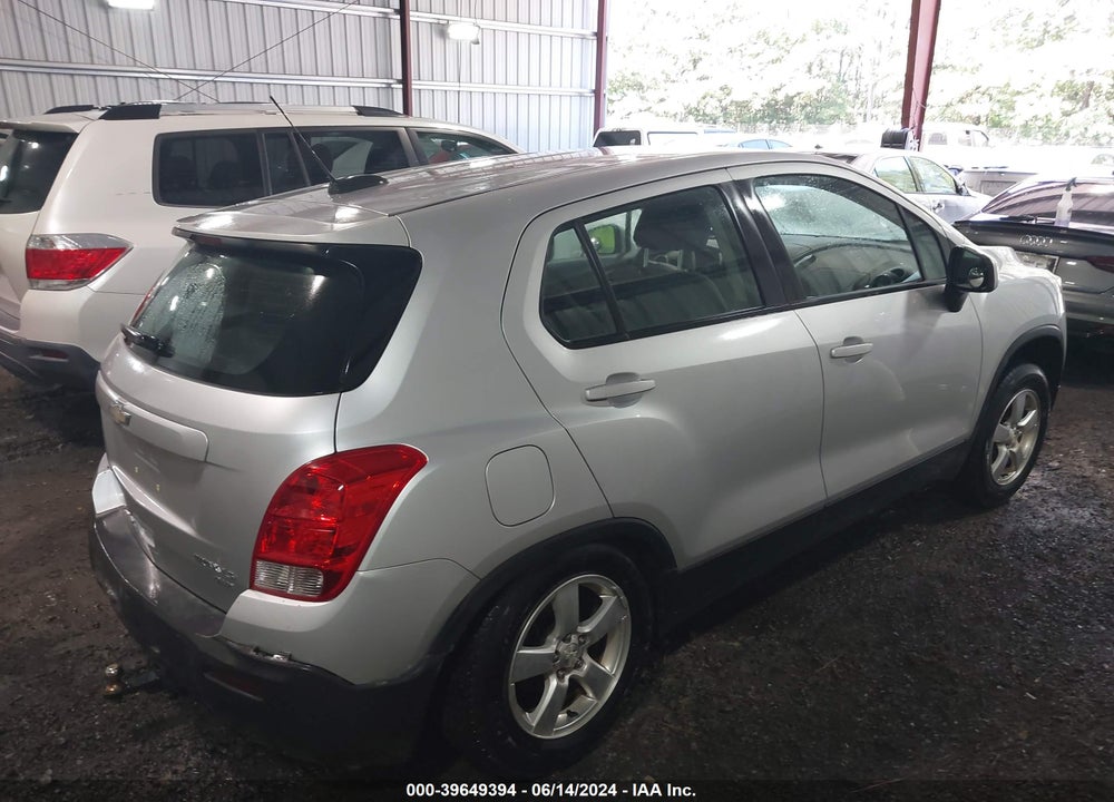 2015 CHEVROLET TRAX 1LS VIN: KL7CJPSBXFB108704