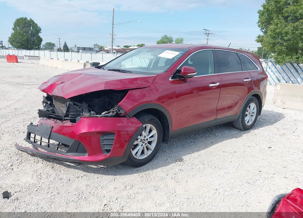 2019 KIA SORENTO 2.4L LX VIN: 5XYPG4A30KG535174
