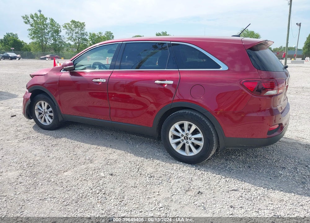 2019 KIA SORENTO 2.4L LX VIN: 5XYPG4A30KG535174