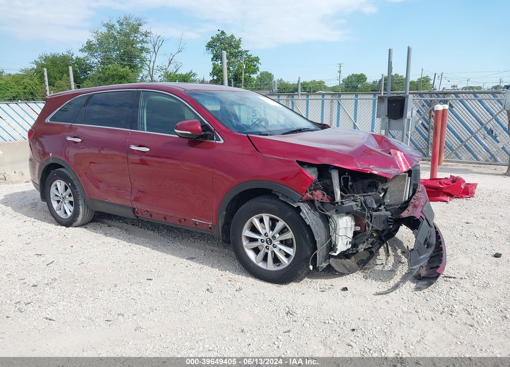 2019 KIA SORENTO 2.4L LX VIN: 5XYPG4A30KG535174