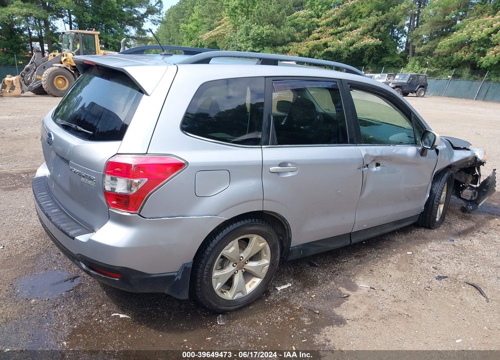 2015 SUBARU FORESTER 2.5I LIMITED VIN: JF2SJAHCXFH840146