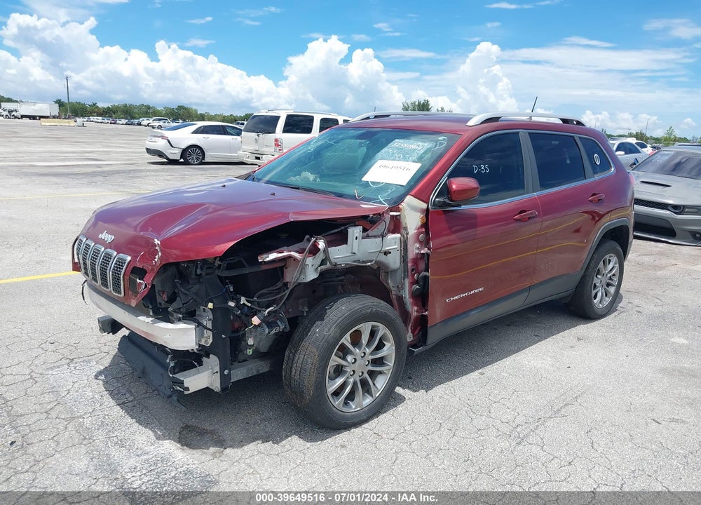 2019 JEEP CHEROKEE LATITUDE PLUS FWD VIN: 1C4PJLLB5KD403199
