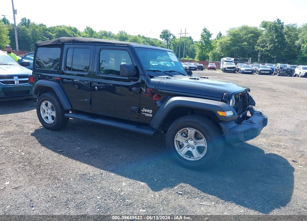 2018 JEEP WRANGLER UNLIMITED SPORT S 4X4 VIN: 1C4HJXDG6JW273233