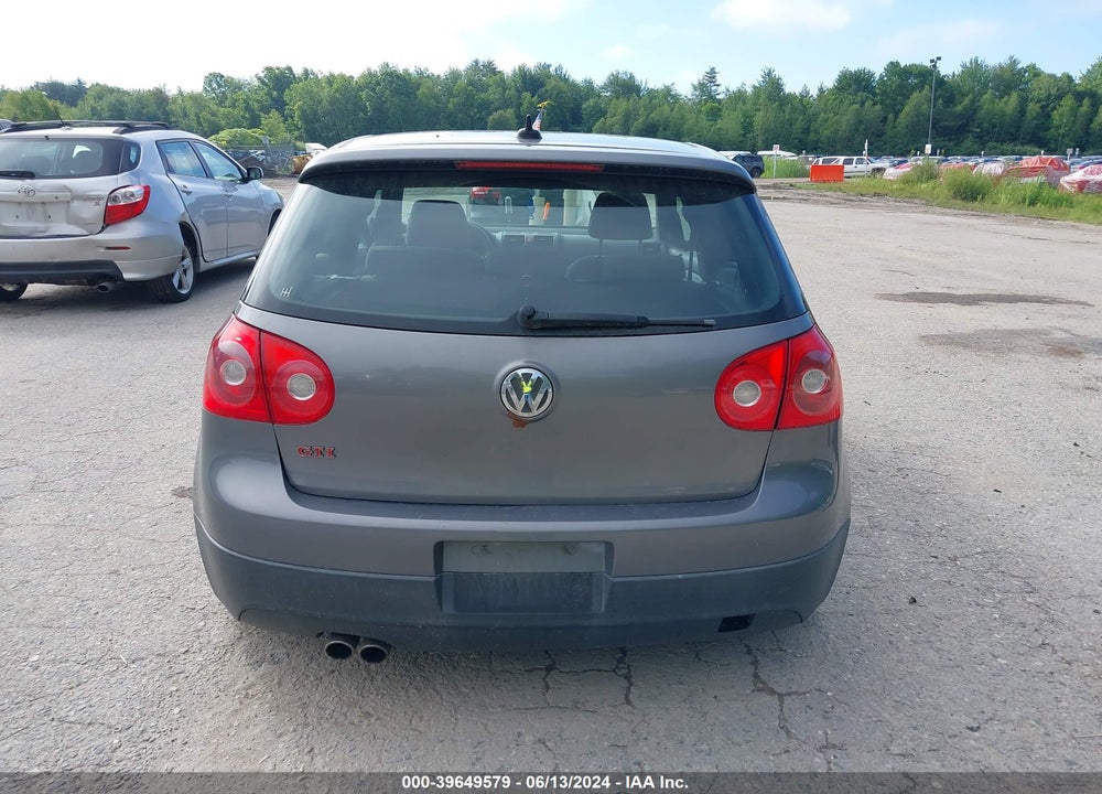 2009 VOLKSWAGEN GTI 2-DOOR VIN: WVWED71K99W101955