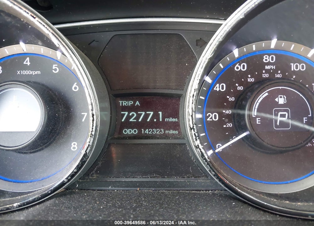 2014 HYUNDAI SONATA GLS VIN: 5NPEB4AC1EH935179