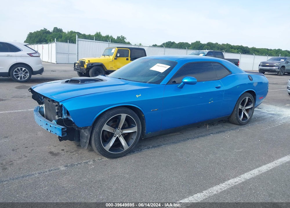 2015 DODGE CHALLENGER R/T SHAKER VIN: 2C3CDZAT1FH782753